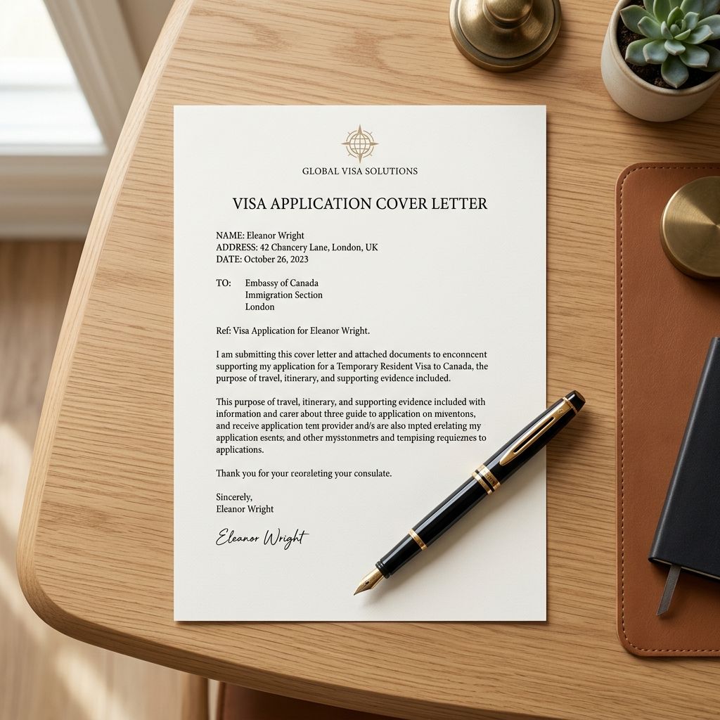 Schengen Vizesi Cover Letter (Niyet Mektubu) Nasıl Yazılır? Örnek Şablonlar