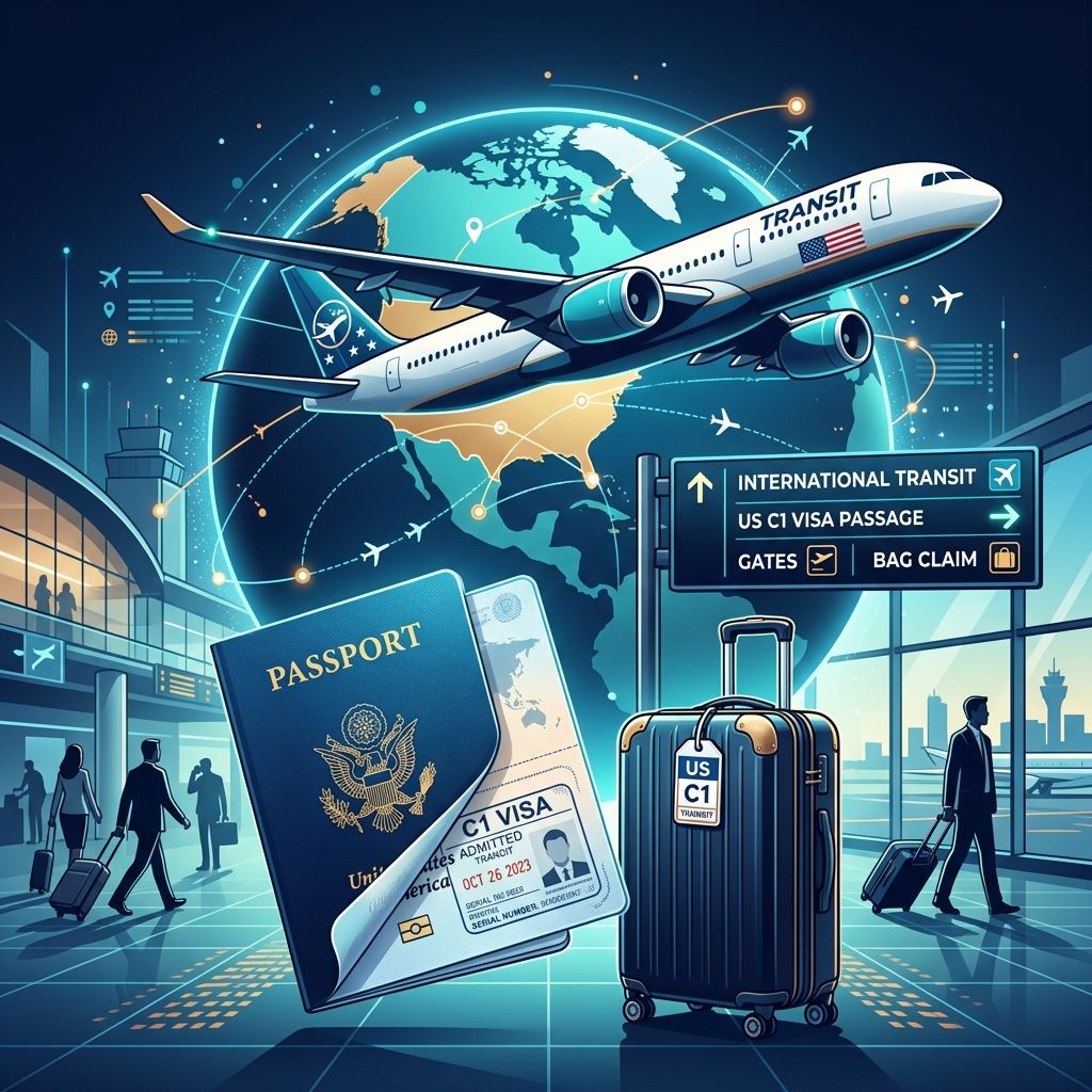 Amerika Transit Vizesi (C1) Nasıl Alınır? 2026 Şartları