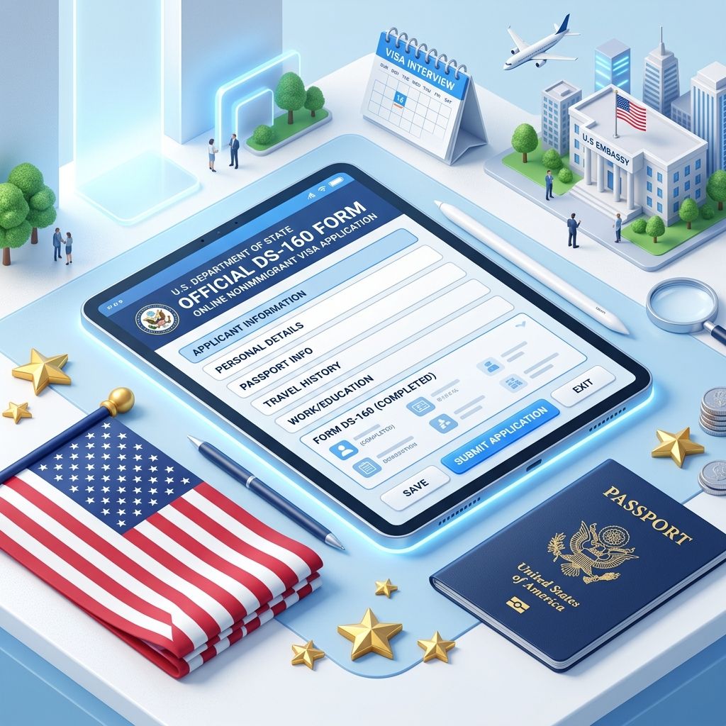 Amerika DS-160 Formu Nasıl Doldurulur? 2026 Adım Adım Rehber ve Hatalar