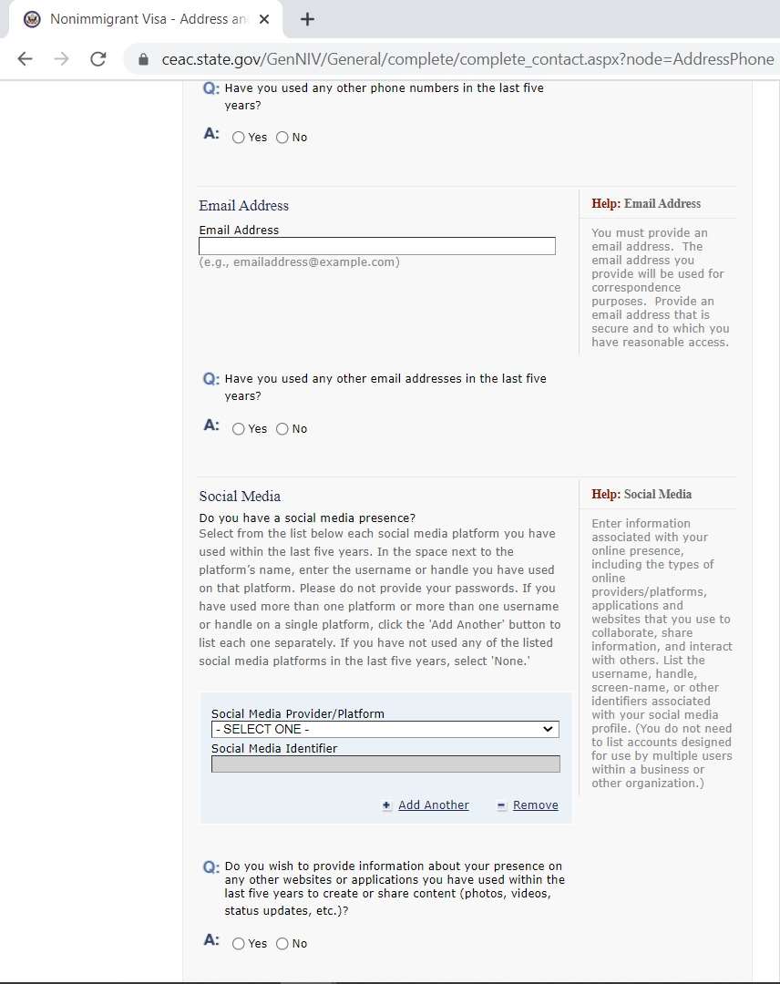 Security Questions