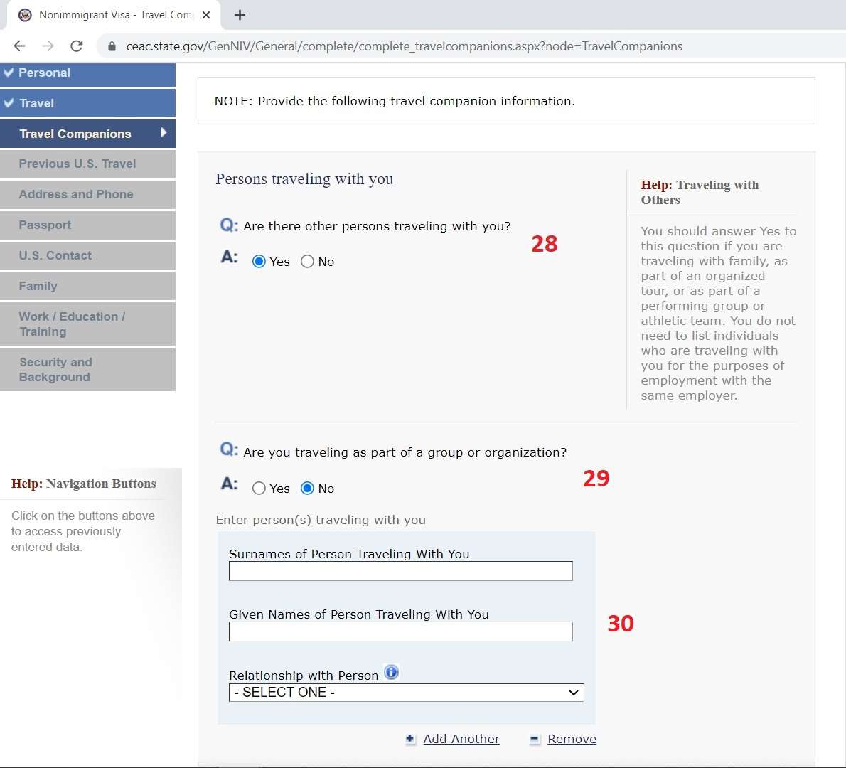 US Contact Information