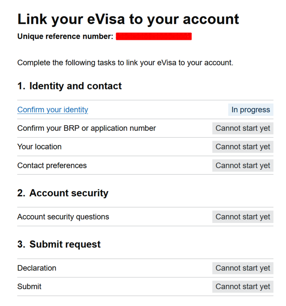 Confirm your identity